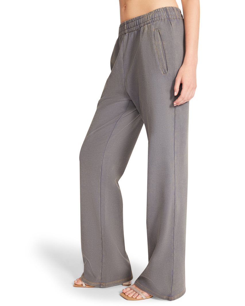 Pantalones Steve Madden Brooks Mujer Gris | ES IJ2690